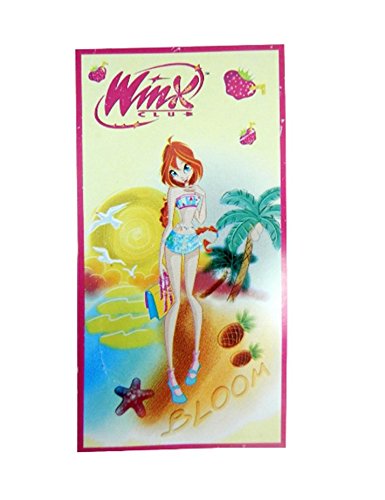 Strandtuch aus Frottee Handtuch Winx Bloom 8934 Zubehör für Pool Strand Sport Kinder von Winx