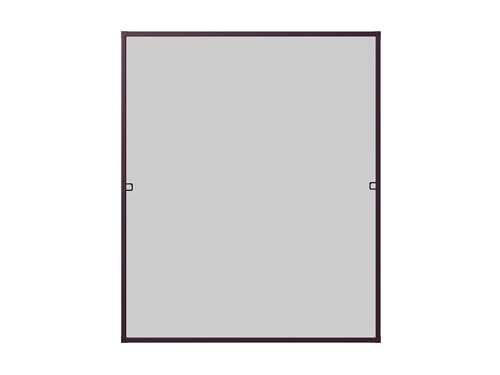 WIP Insektenschutz für Fenster, Komplettbausatz braun B 130 x H 150 cm von WIP
