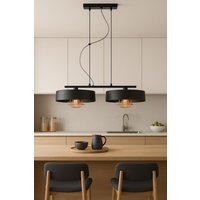 Deckenleuchte Lampe Hängeleuchte Schwarz Loft Industrial/Kupfer Chrome E27 230V von WirMachenLicht