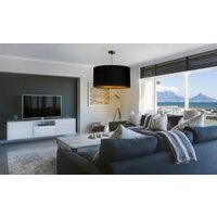 Hängende Deckenleuchte Pendelleuchte Modern Chandelier Dekorative Nachtlampe Schwarz Gold von WirMachenLicht