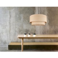 Onlux Boho Hängende Deckenleuchte Pendelleuchte Schirmmaße 45x23cm 230V von WirMachenLicht