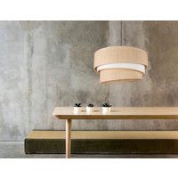 Onlux Boho Hängende Deckenleuchte Pendelleuchte Schirmmaße 45x23cm 230V von WirMachenLicht