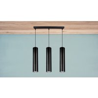 Pendelleuchte Deckenlampe Lampe Schwarz Modern 230V Gu10 3-Flammig Pendelleuchte Deckenlampe Lampe Schwarz Modern 230V Gu10 3-Flammig von WirMachenLicht