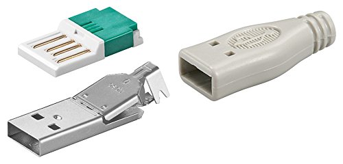WireThinX USB (A Stecker zur werkzeugfreien Crimp-Montage inkl. Tülle) von WireThinx