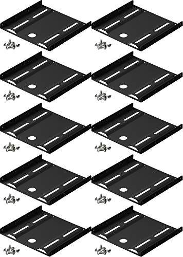 10er Set WireThinX Festplatten Montage Set 2,5" auf 3,5 schwarz 10er Set WireThinX Festplatten Montage Set 2,5" auf 3,5 schwarz von WireThinx