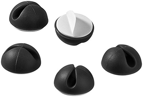 2er Set WireThinX Kabelführung für Schreibtisch schwarz 5er Set 2er Set WireThinX Kabelführung für Schreibtisch schwarz 5er Set von WireThinx