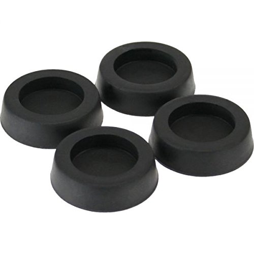 3er Set WireThinX Gummi-Füße - für PC Gehäuse - 4er Pack - schwarz von WireThinx