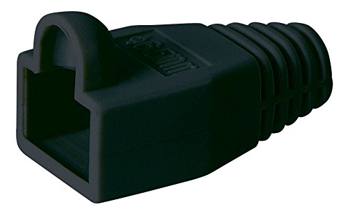 3er Set WireThinX Tülle für RJ45 Stecker Kabeleinführung 6.40 mm schwarz von WireThinx