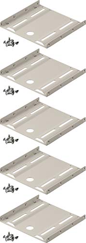 5er Set WireThinX Festplatten Montage Set 2,5" auf 3,5 beige 5er Set WireThinX Festplatten Montage Set 2,5" auf 3,5 beige von WireThinx