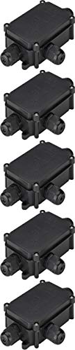 5er Set WireThinX IP-66 Schutzbox für Lüsterklemmen PG9 zum sicheren Verbinden von 3 Kabeln 5er Set WireThinX IP-66 Schutzbox für Lüsterklemmen PG9 zum sicheren Verbinden von 3 Kabeln von WireThinx