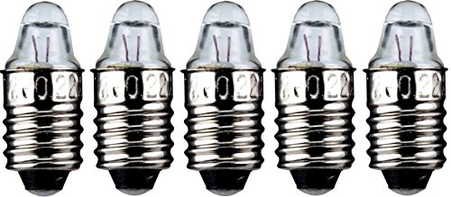 5er Set WireThinX Taschenlampen Spitzlinse Linsenform 1,55 W, 3,7 V - Sockel E10 von WireThinx