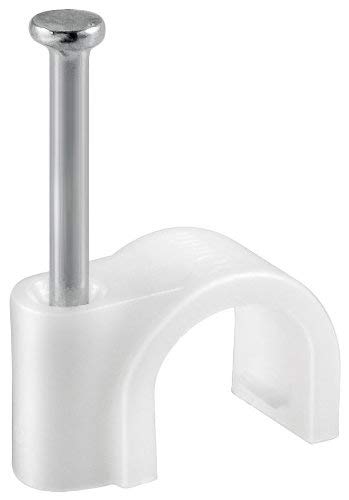 WireThinX Kabelschelle 10 mm weiß (100 Stück) von WireThinx