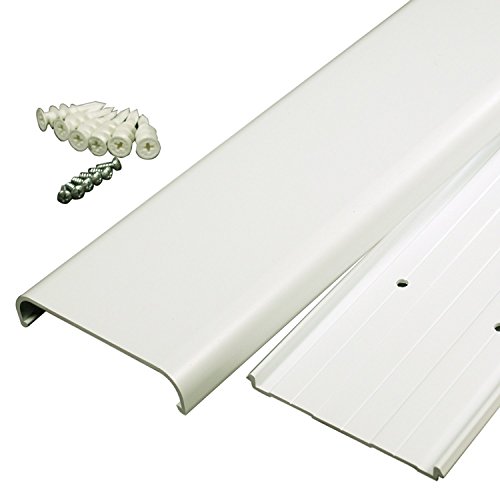 Legrand Wiremold CMK30 Flachbildfernseher-Kabelabdeckungs-Set, Organizer für die Wand, hält bis zu 10 Kabel oder Kabel, Weiß, 1 Stück von Wiremold