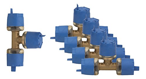 WIROSTECK | T-Stück | 5er-Pack | Stecksystem | Fitting 16 x 16 x 16 mm von Wiroflex