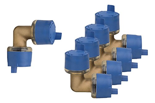 WIROSTECK | Winkel | 5er-Pack | Stecksystem | Fitting | 16 x 16 mm von Wiroflex
