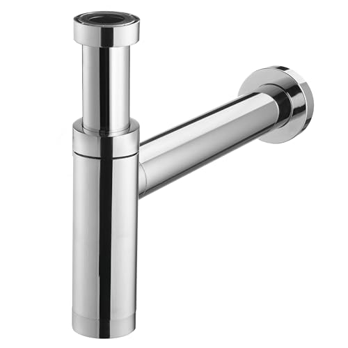 Wirquin, Chrom 30724252 Waschbeckensiphon Teos Design ABS von Wirquin