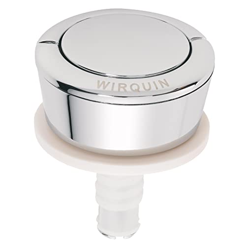 Wirquin 19007001 jollyflush Single Chrom WC-Push Button – Mehrfarbig von Wirquin