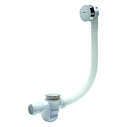 Wirquin 30718683 Vidage De Baignoire A Cable L700 Siphon Cobra Abs Ablauf, weiß von Wirquin