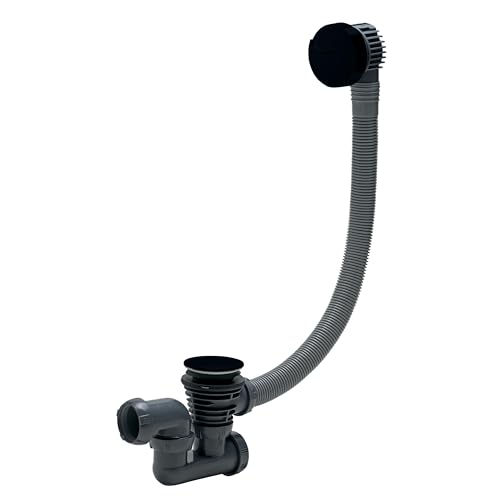 Wirquin 30724541 Black Touch Badewannen-Ablaufgarnitur, Kabel, Länge 700 mm, Schwarz Wirquin 30724541 Black Touch Badewannen-Ablaufgarnitur, Kabel, Länge 700 mm, Schwarz von Wirquin