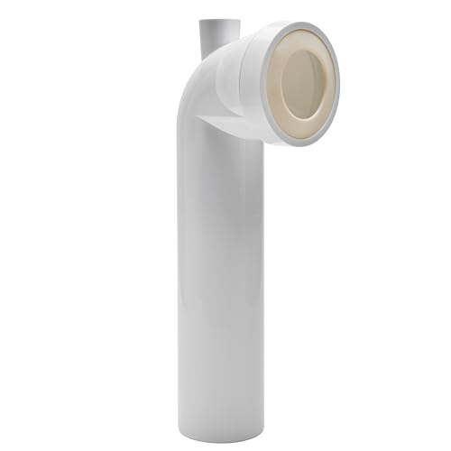 Wirquin 70721710 – WC-Pfeife starr, lang, abgewinkelt, 100 mm von Wirquin