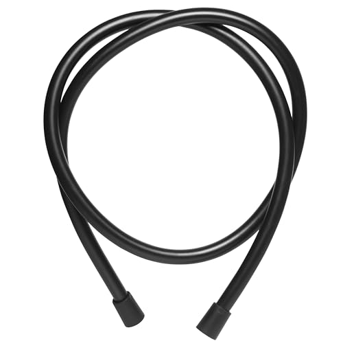 Wirquin Black Roma 60724531 Brauseschlauch PVC glatt schwarz matt 1,75 m schwarz von Wirquin
