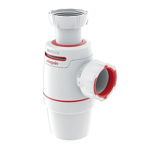 Wirquin Neo Air Siphon für Waschbecken, Durchmesser 32 mm, auslaufsicher von Wirquin