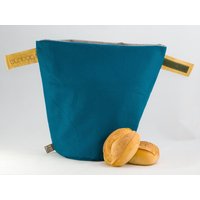 Der Nachhaltige Brotkorb, Brötchentasche, Brotbeutel, Bunbag von WirsindDeiN