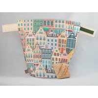 Der Nachhaltige Brotkorb, Brötchentasche, Brotbeutel, Bunbag von WirsindDeiN