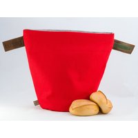 Der Nachhaltige Brotkorb, Brötchentasche, Brotbeutel, Bunbag von WirsindDeiN