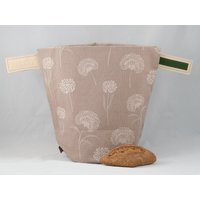 Der Nachhaltige Brotkorb, Brötchentasche, Brotbeutel, Bunbag von WirsindDeiN