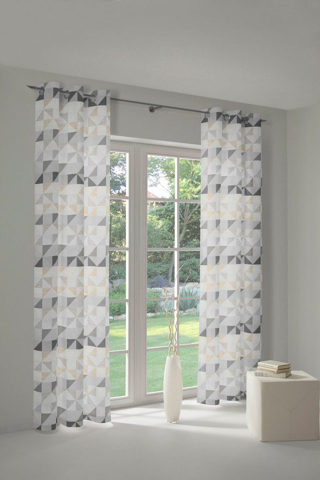 Wirth Vorhang Berlare (1 St), Ösen, blickdicht, nach Maß von Wirth