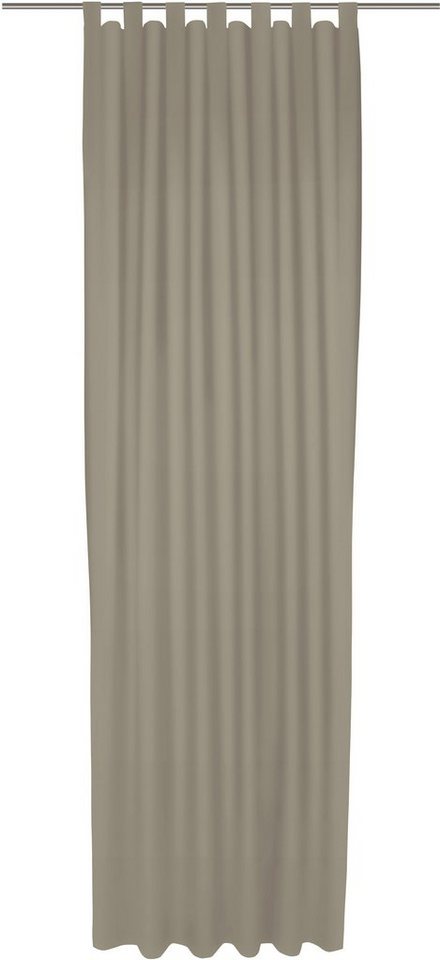Wirth Vorhang Umea, Schlaufen (1 St), blickdicht, Jacquard von Wirth