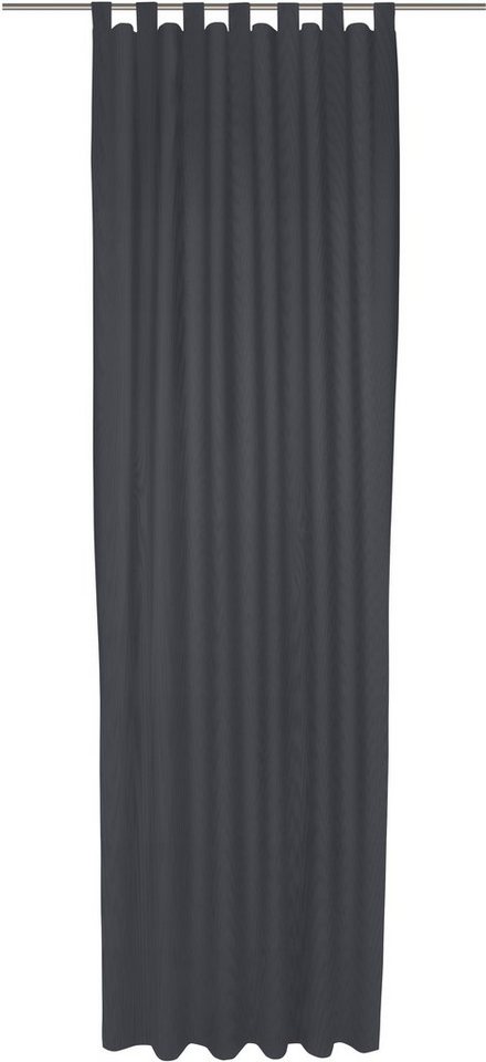 Adam Vorhang Uni Collection (1 St), Schlaufen, blickdicht, Blickdichter aus 100% Bio-Baumwolle von Adam