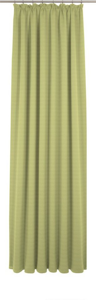 Wirth Vorhang Uni Collection light, Kräuselband (1 St), blickdicht, nach Maß von Wirth