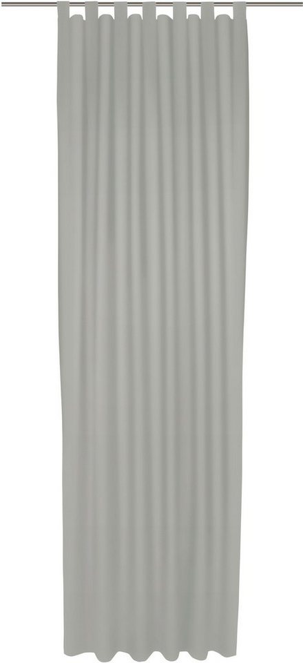 Wirth Vorhang Uni Collection light, Schlaufen (1 St), blickdicht, nach Maß von Wirth