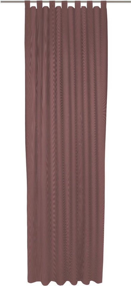 Wirth Vorhang Uni Collection light, Schlaufen (1 St), blickdicht, nach Maß von Wirth