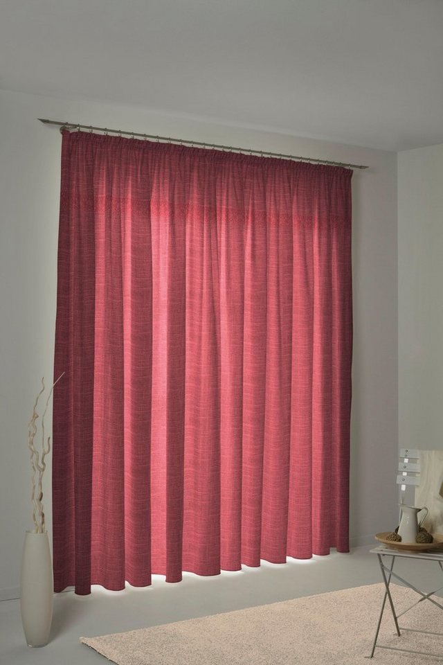 Wirth Vorhang Wiessee, Kräuselband (1 St), blickdicht, Jacquard von Wirth