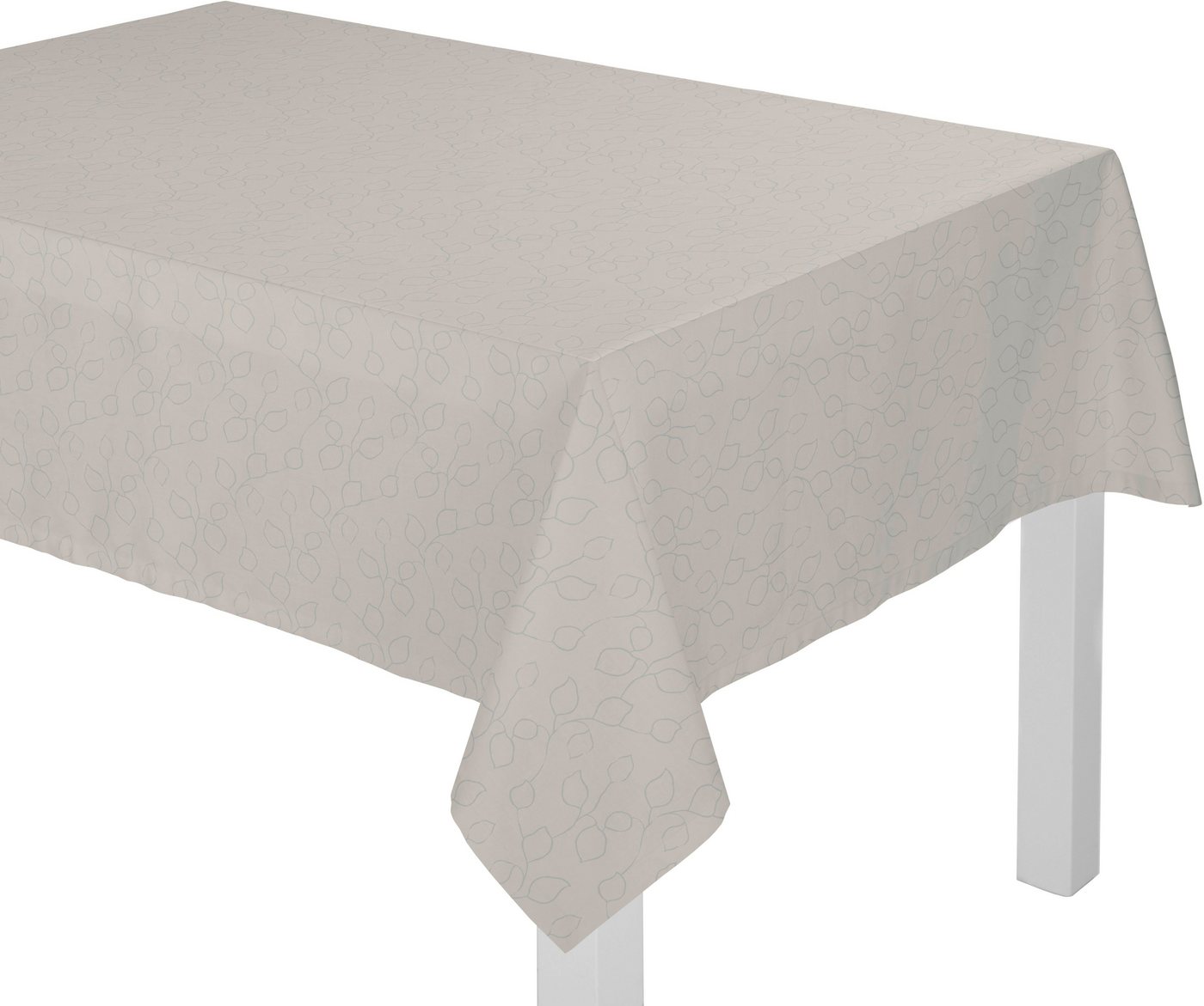 Wirth Tischdecke Westport (1-tlg), Made in Germany, Jacquard Dekostoff, Blatt-Design, Pflegeleicht von Wirth