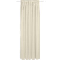 Adam Vorhang "Uni Collection" Multifunktionsband 1 Stk. tlg. Blickdichter aus 100% Bio-Baumwolle von Adam