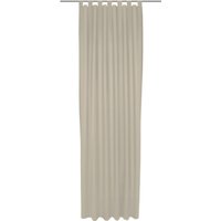 Adam Vorhang "Uni Collection" Schlaufen 1 Stk. tlg. Blickdichter aus 100% Bio-Baumwolle von Adam