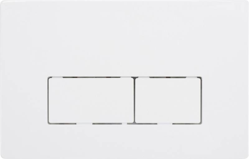 Wisa Betätigungsplatte Wisa Betätigungsplatte Basic Square weiß von Wisa