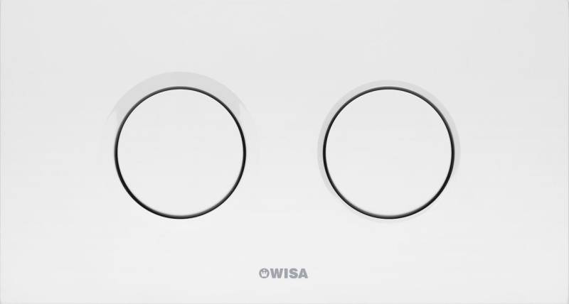 Wisa Betätigungsplatte XT Juno DF weiß von WISA