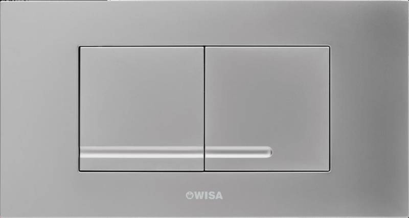 Wisa Betätigungsplatte XT Kantos DF mattchrom Wisa Betätigungsplatte XT Kantos DF mattchrom von WISA
