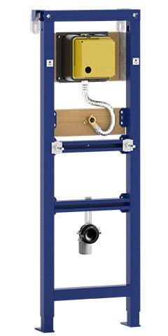 Wisa Urinalelement XT mit Druckspüler Maß: 118 x 30 x 13,5-20 cm von WISA