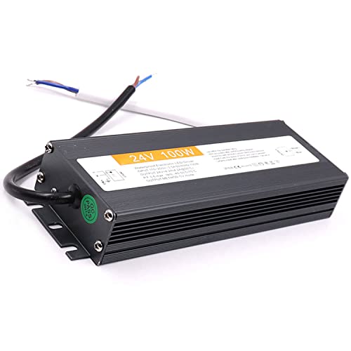 LED Trafo 24V 100W, AC110-250V zu DC24V LED Netzteil Schaltnetzteil, Industrielle Spannungsregulierung am Ausgang Konverter, IP67 Wasserdicht Netzteiladapter Transformator für LED Streifen Beleuchtung LED Trafo 24V 100W, AC110-250V zu DC24V LED Netzteil Schaltnetzteil, Industrielle Spannungsregulierung am Ausgang Konverter, IP67 Wasserdicht Netzteiladapter Transformator für LED Streifen Beleuchtung von Wisada