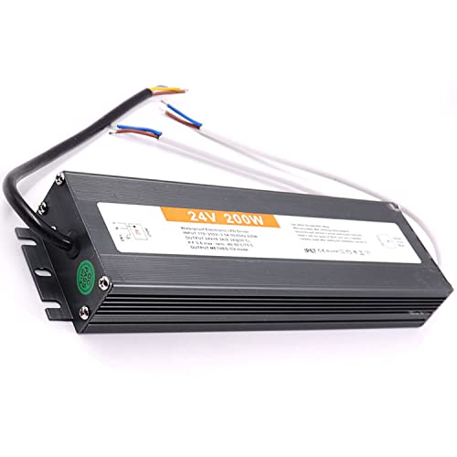 LED Trafo 24V 200W, AC170-250V zu DC24V LED Netzteil Schaltnetzteil, Industrielle Spannungsregulierung am Ausgang Konverter, Wasserdicht IP67 Netzteiladapter Transformator für LED Streifen Beleuchtung LED Trafo 24V 200W, AC170-250V zu DC24V LED Netzteil Schaltnetzteil, Industrielle Spannungsregulierung am Ausgang Konverter, Wasserdicht IP67 Netzteiladapter Transformator für LED Streifen Beleuchtung von Wisada