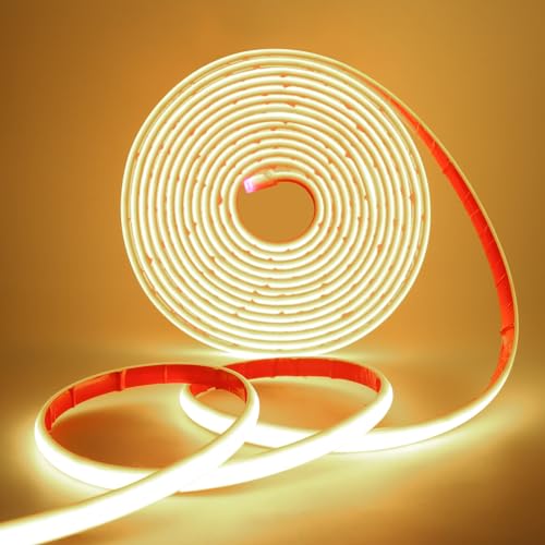 Wisada 24V COB Neon Streifen 18m, 320LEDs/m Superhell Flexibler Naturweiß COB Neon LED Band, Außen Wasserdichte IP68 Selbstklebendes Band, rot/weiss 2-adrig LED Lichterketten für Terrasse, Weihnachten Wisada 24V COB Neon Streifen 18m, 320LEDs/m Superhell Flexibler Naturweiß COB Neon LED Band, Außen Wasserdichte IP68 Selbstklebendes Band, rot/weiss 2-adrig LED Lichterketten für Terrasse, Weihnachten von Wisada