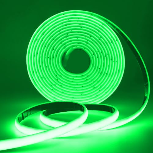 Wisada 24V COB Neon Streifen 2m, 320LEDs/m Superhell Flexibler Grün COB Neon LED Band, Außen Wasserdichte IP68 Selbstklebendes Band, rot/weiss 2-adrig LED Lichterketten für Terrasse, Weihnachten Wisada 24V COB Neon Streifen 2m, 320LEDs/m Superhell Flexibler Grün COB Neon LED Band, Außen Wasserdichte IP68 Selbstklebendes Band, rot/weiss 2-adrig LED Lichterketten für Terrasse, Weihnachten von Wisada