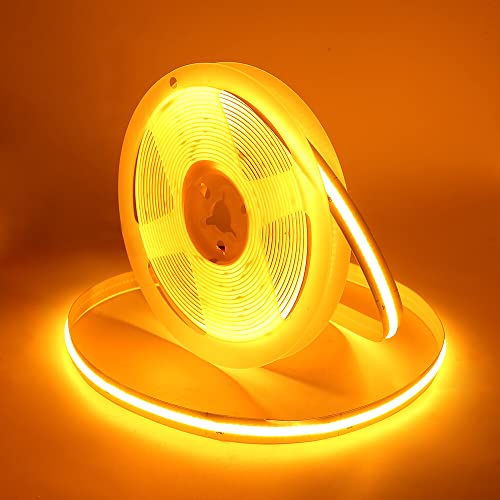 Wisada COB LED Streifen 2m, DC 5V 320 LEDs/m Dimmbar Flexibler LED Lichtband, Innenbereich Nicht Wasserdichte Golden COB LED Band Lichterketten mit Löten Sie Weiß Touch Dimmer für Schrankbeleuchtung Wisada COB LED Streifen 2m, DC 5V 320 LEDs/m Dimmbar Flexibler LED Lichtband, Innenbereich Nicht Wasserdichte Golden COB LED Band Lichterketten mit Löten Sie Weiß Touch Dimmer für Schrankbeleuchtung von Wisada