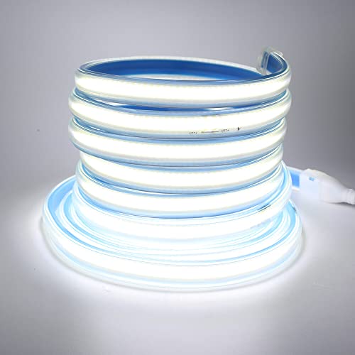 Wisada COB LED Streifen 3m, 220V 280 LEDs/m FCOB LED Band CRI≥90, Wasserdichte Hohe Dichte Flexibler Superhell Weiß 6000K COB LED Lichtband mit Stecker für Schlafzimmer, Schrankbeleuchtung Wisada COB LED Streifen 3m, 220V 280 LEDs/m FCOB LED Band CRI≥90, Wasserdichte Hohe Dichte Flexibler Superhell Weiß 6000K COB LED Lichtband mit Stecker für Schlafzimmer, Schrankbeleuchtung von Wisada